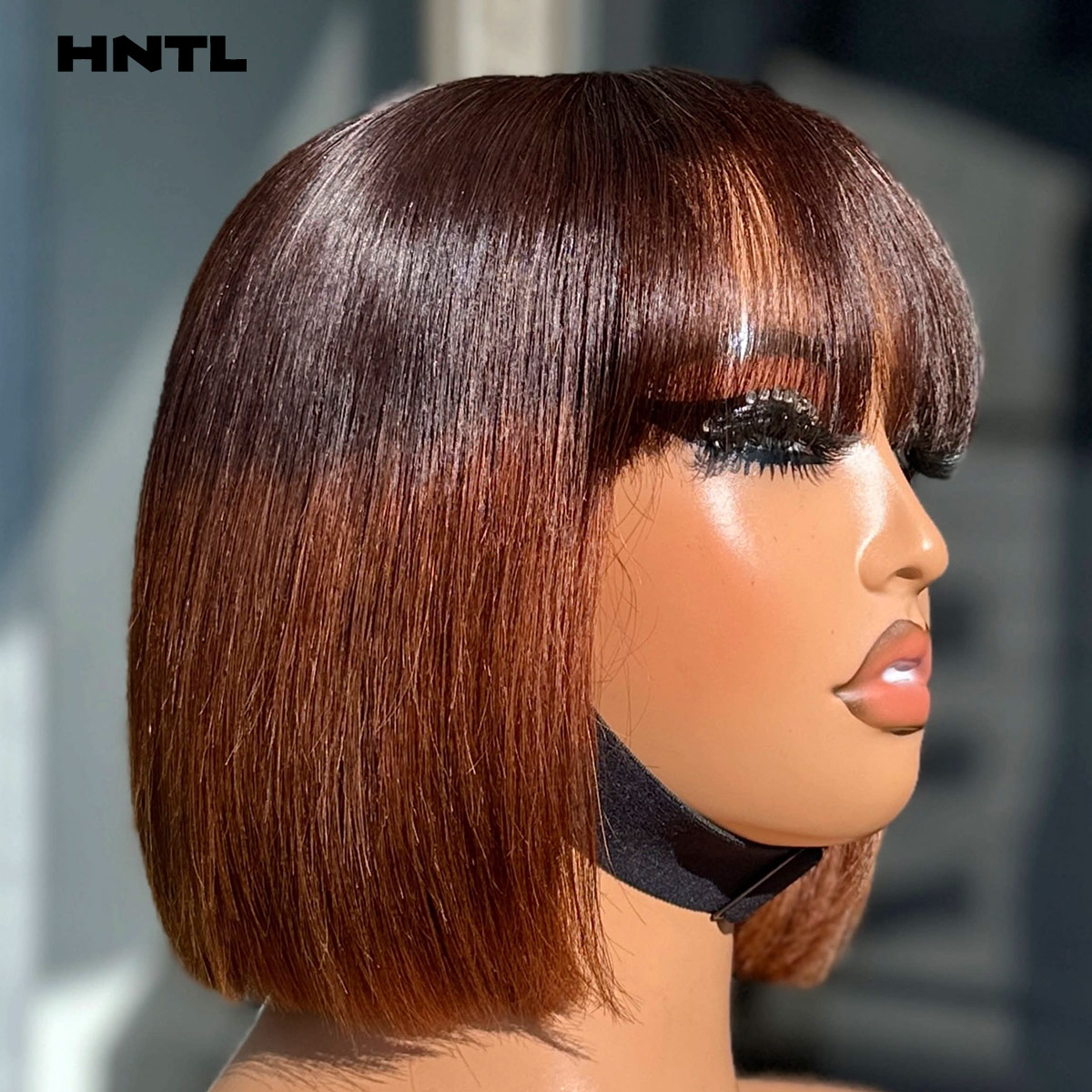 Pre Parted 13X4 Lace Front Bob Wig - วิกผมแบบไม่ต้องใช้กาว รุ่น Wear and Go 2by6