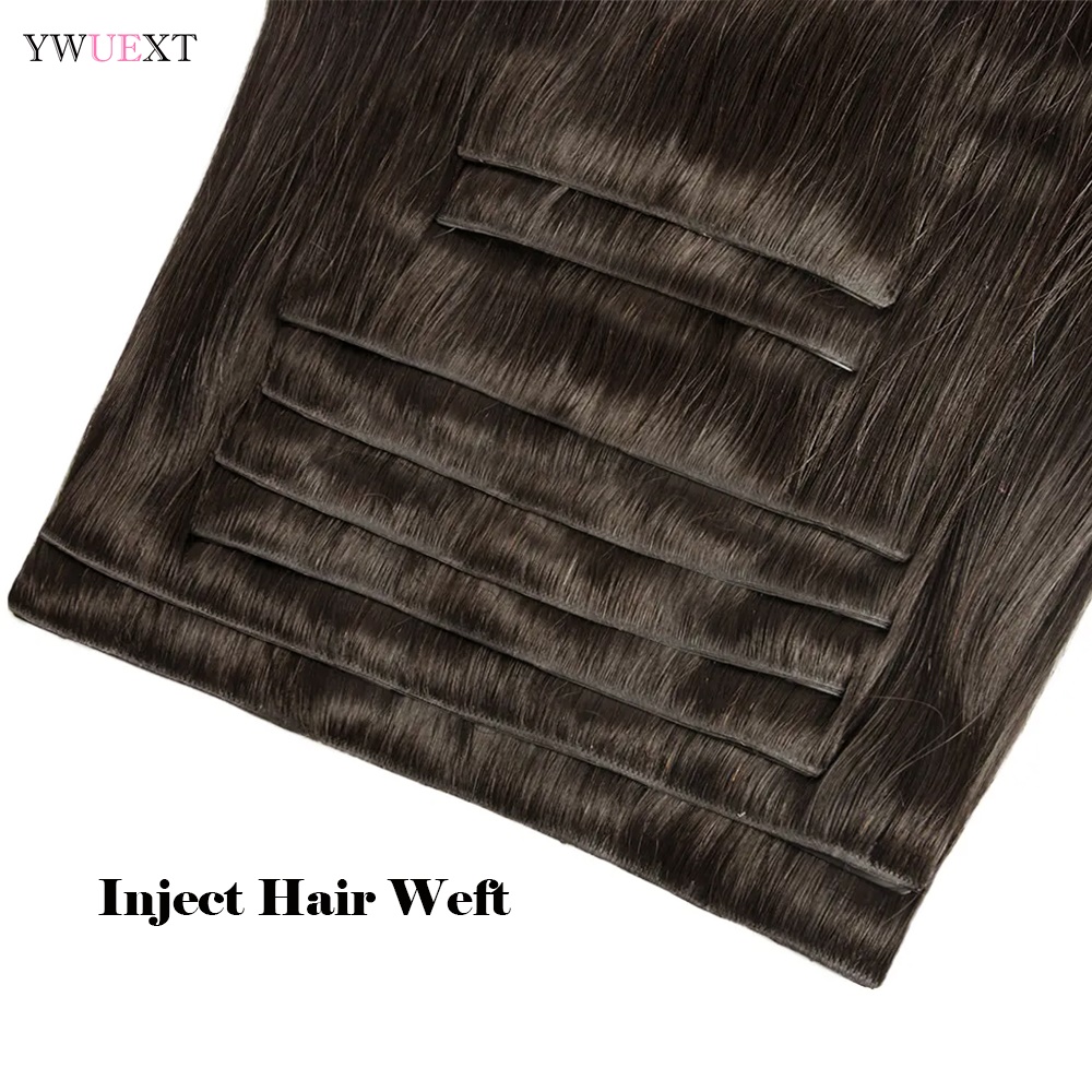 ต่อผมแบบคลิปหนีบ มองไม่เห็นรอย - Seamless Clip In Hair Extensions Human Hair บทวิจารณ์และราคา