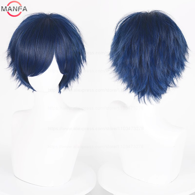 อะนิเมะ 30 ซม.คอสเพลย์สั้นตรงว - Synthetic Braided Wigs For Black Women บทวิจารณ์และราคา