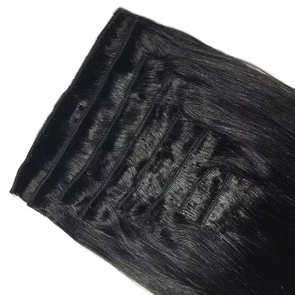 ต่อผมแบบคลิปหนีบผมแท้ธรรมชาติ  - Seamless Clip In Hair Extensions Human Hair บทวิจารณ์และราคา