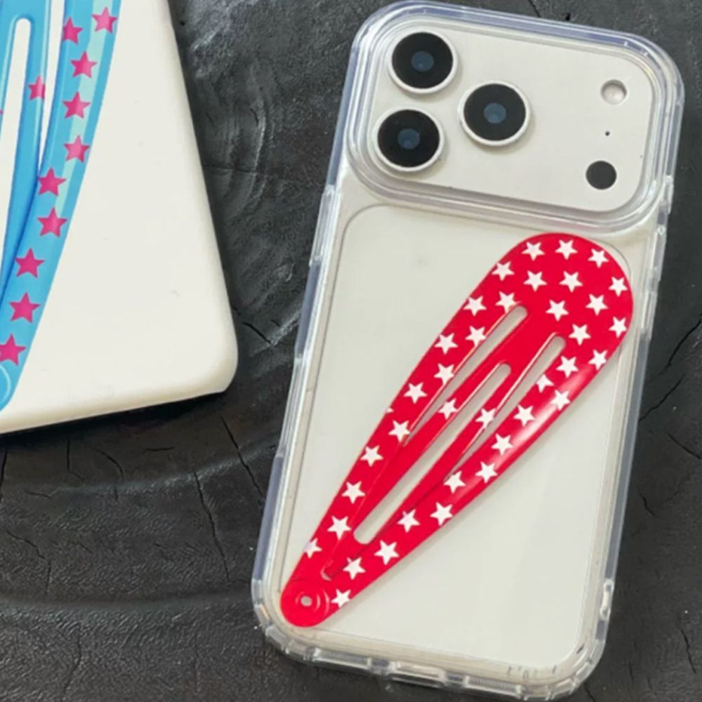 เคสโทรศัพท์ลายจุดสีแดงสไตล์อเม - Hair Clips บทวิจารณ์และราคา