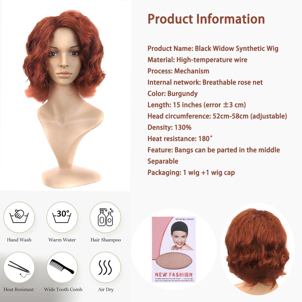 วิกผมสังเคราะห์แบบสั้นหยิกสไตล - Synthetic Braided Wigs For Black Women บทวิจารณ์และราคา