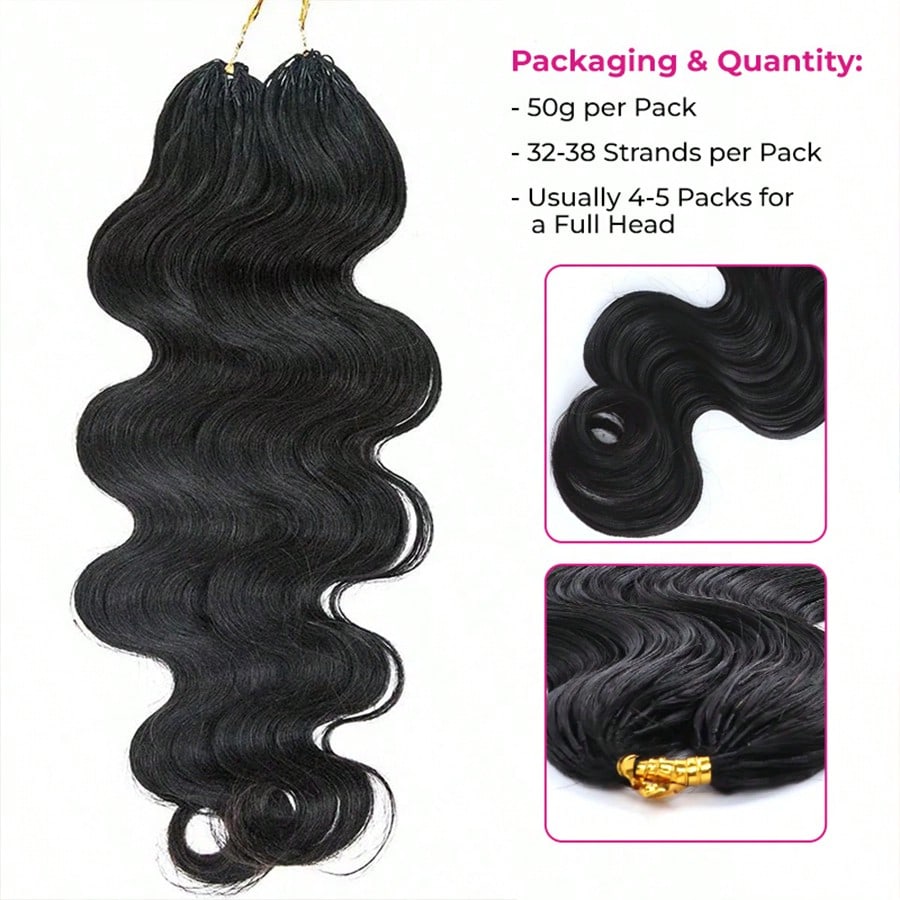 สไมล์เกิร์ล ผมต่อผมแท้แบบถักโค - Hair Bundles บทวิจารณ์และราคา