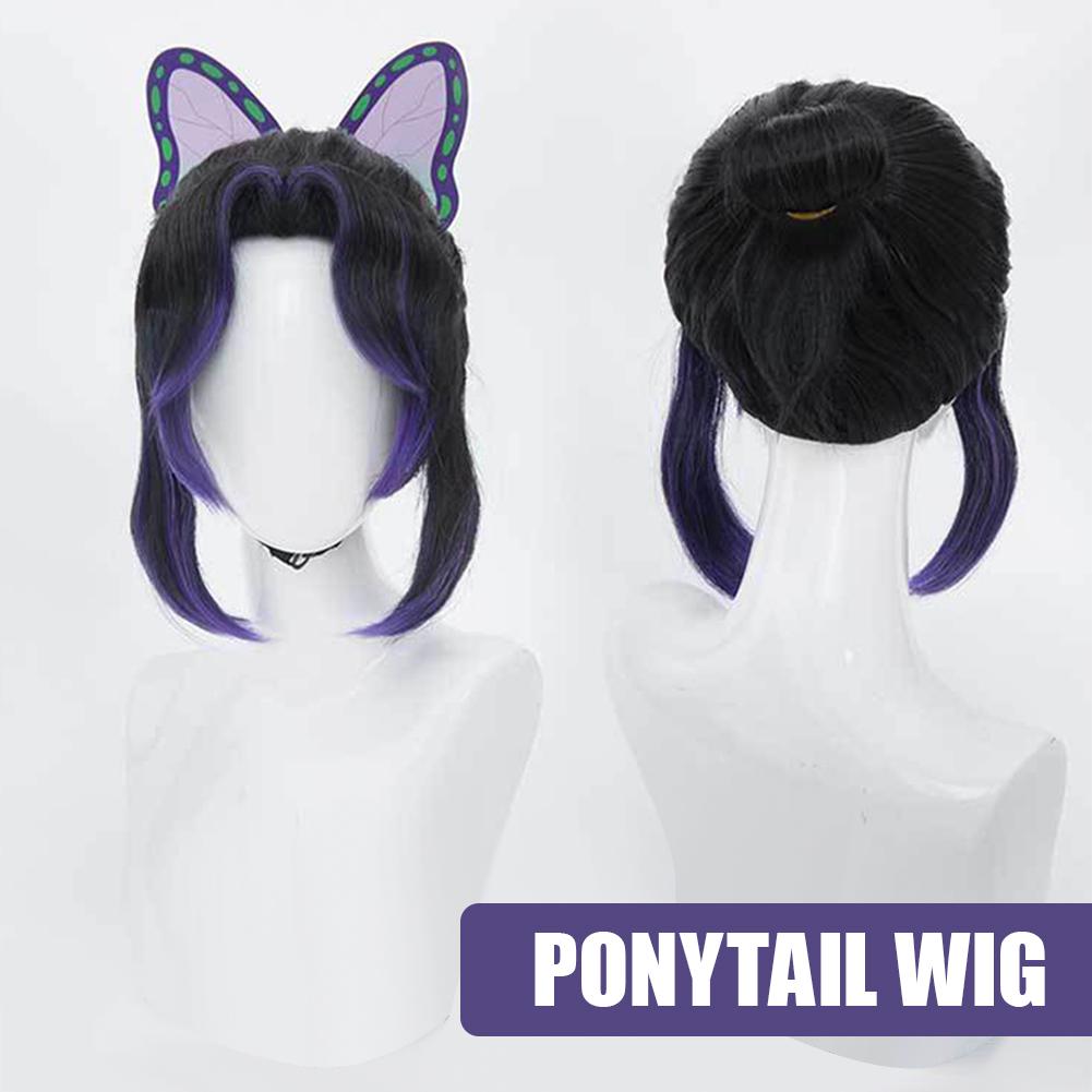 คุณภาพสูงโคโจ ชิโนบุ โคโจคอสเพ - Synthetic Braided Wigs For Black Women บทวิจารณ์และราคา