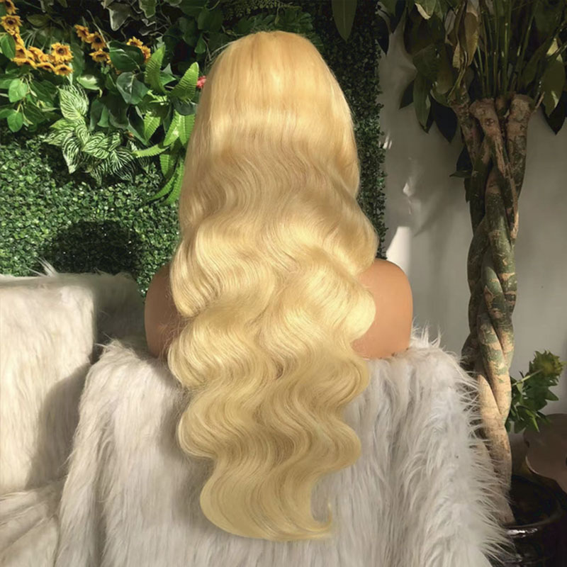 วิกผมลูกไม้ด้านหน้า 13x6 รุ่น  - 613 Blonde Body Wave Lace Front Wig บทวิจารณ์และราคา