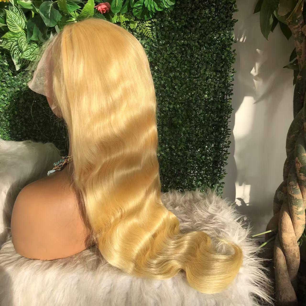 วิกผมลูกไม้ด้านหน้า 13x6 รุ่น  - 613 Blonde Body Wave Lace Front Wig บทวิจารณ์และราคา