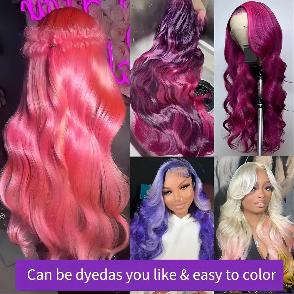 วิกผมหน้าม้าลูกไม้ Smilegirl ข - 613 Blonde Body Wave Lace Front Wig บทวิจารณ์และราคา
